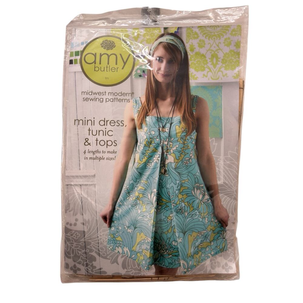 AMY BUTLER Midwest Modern Pattern Mini Dress Tunic Top Girls S-L Womens XS-3X